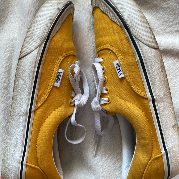 Women’s Mustard Coloured Vans Sneakers - Picture 4 of 10